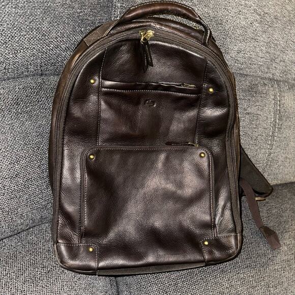 Vintage Solo New York Reade Vintage Leather
Backpack, Espresso - Picture 6 of 6